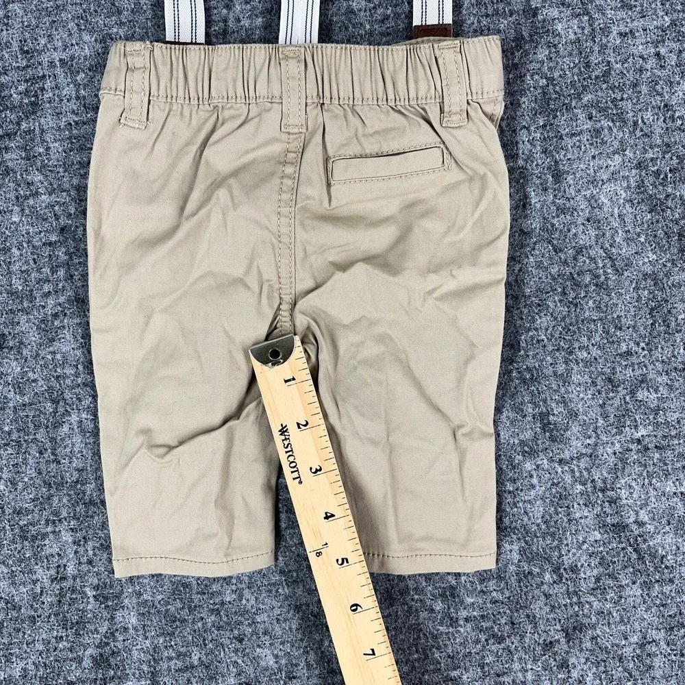 OshKosh Suspender Dress Pants Trousers Classiccore Vintage Style‎ Baby Boy 3M